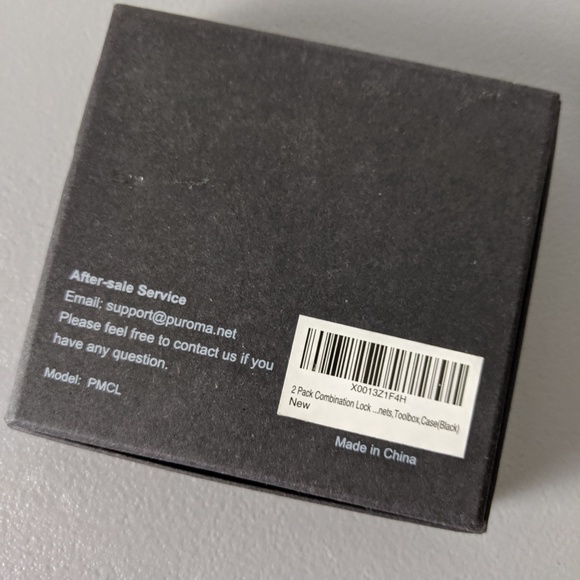 Puroma 4 digit Padlocks NWT - Picture 3 of 3